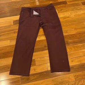 Zegna 5 pocket cotton jeans